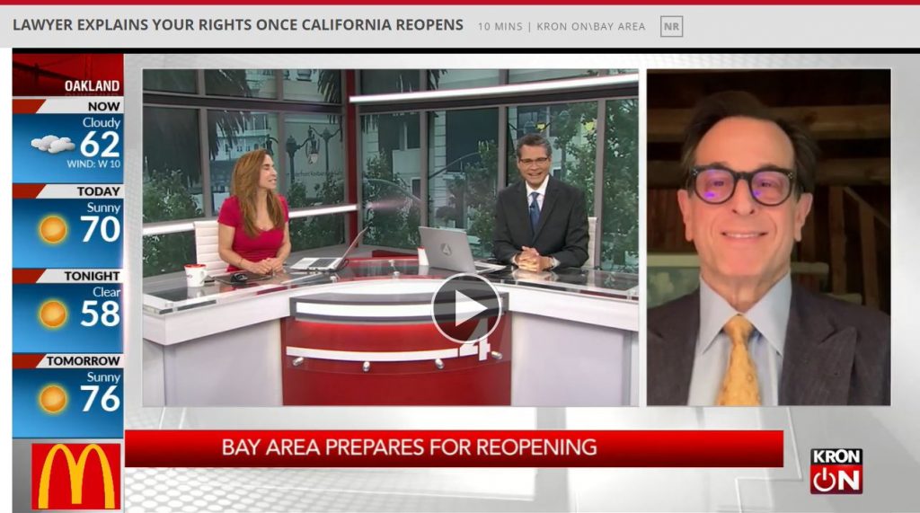 Steve Hirschfeld on KRON-4TV